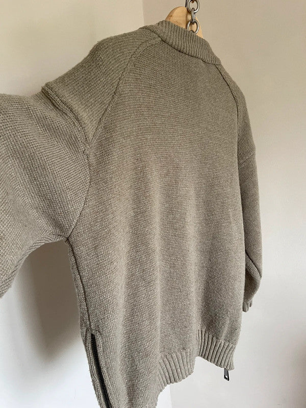 Zara wool blend bomber jacket