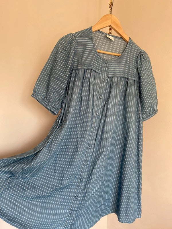 Stripe smock dress