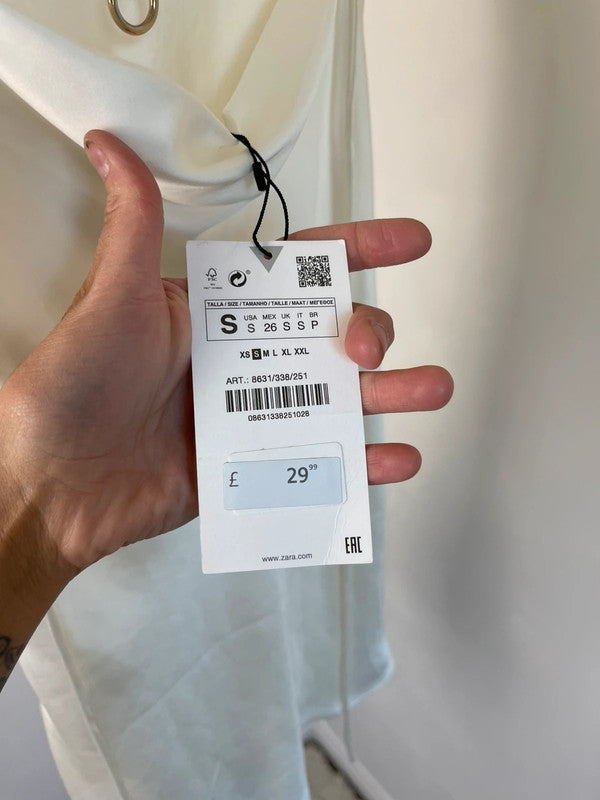 Zara satin dress