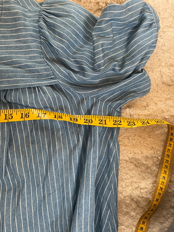 Stripe smock dress
