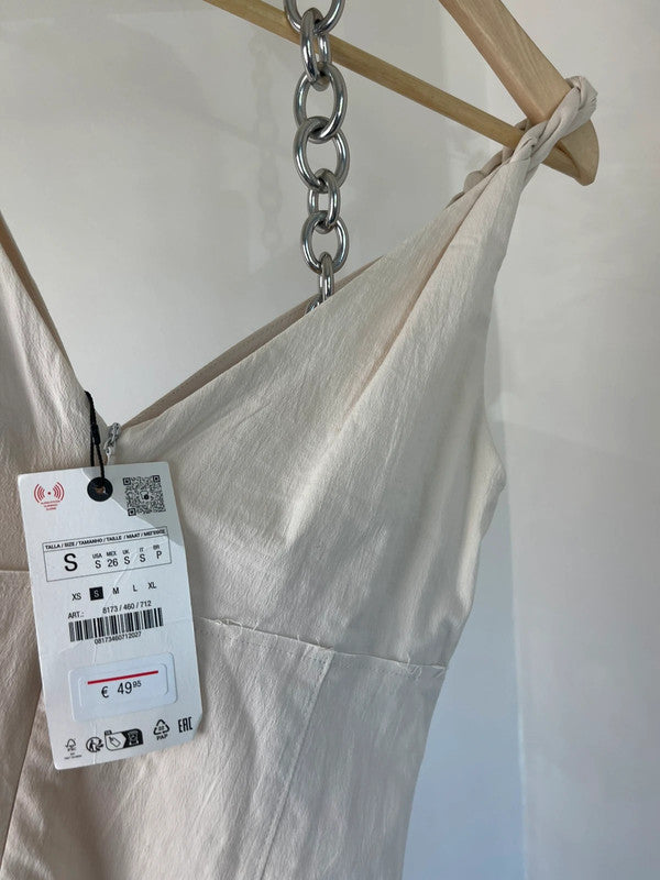 Zara white dress