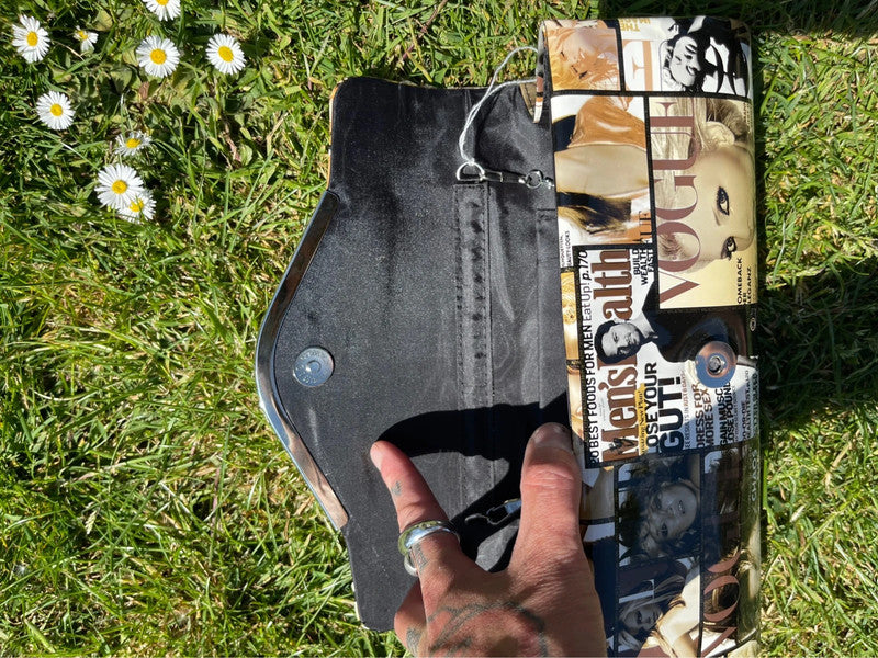 Y2K magazine clutch