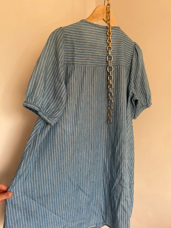 Stripe smock dress