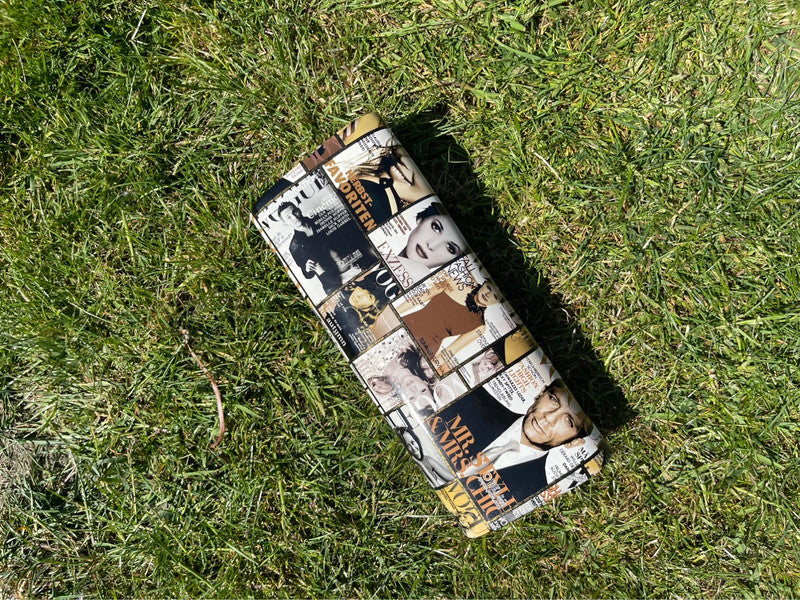 Y2K magazine clutch