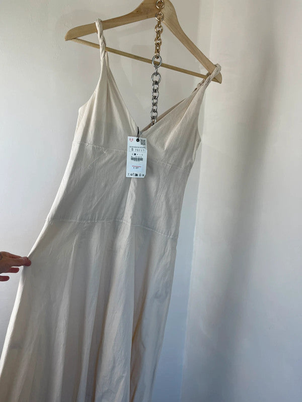 Zara white dress