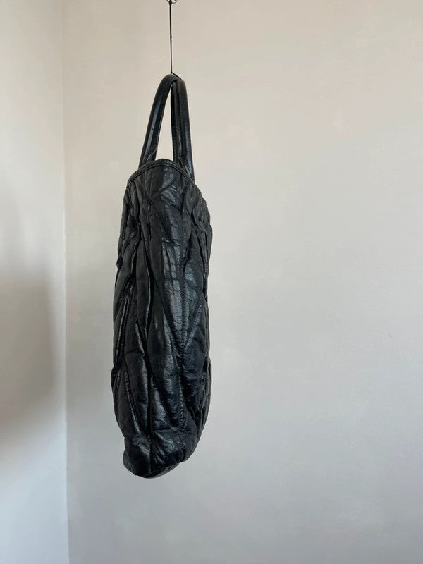 Miu miu black leather bag