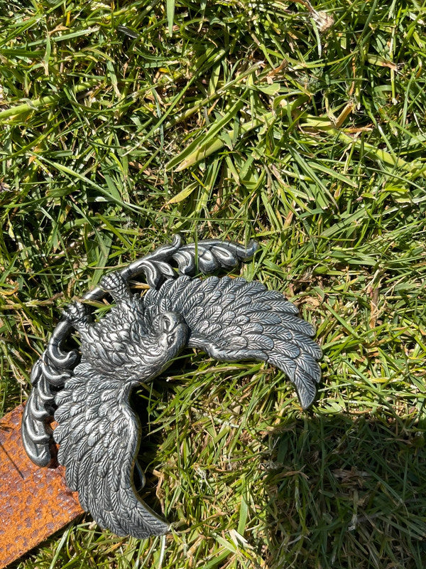 Leather eagle belt