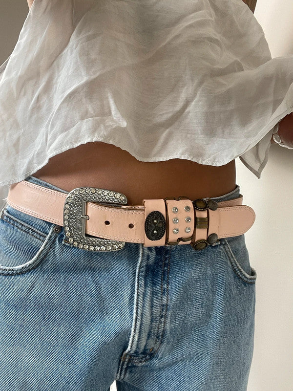 Chunky western belt