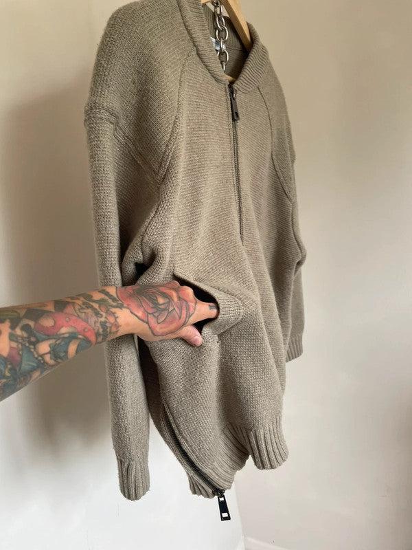 Zara wool blend bomber jacket
