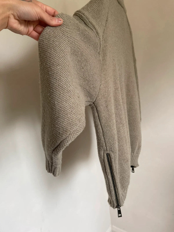 Zara wool blend bomber jacket