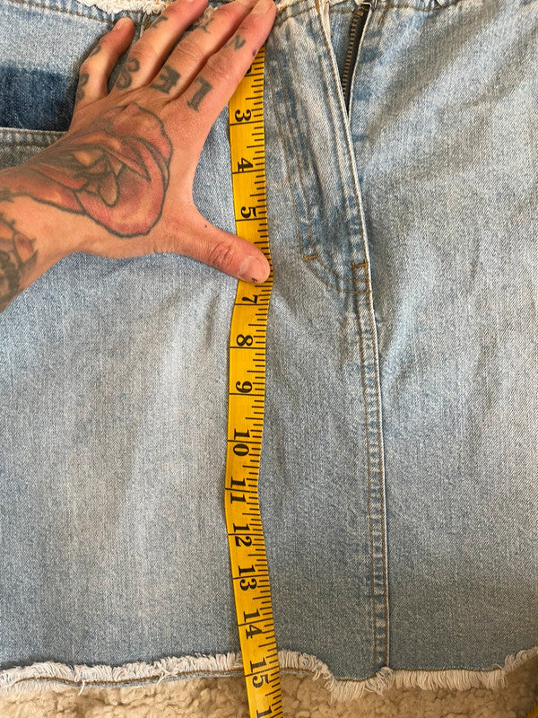 Bay denim skirt 10 uk