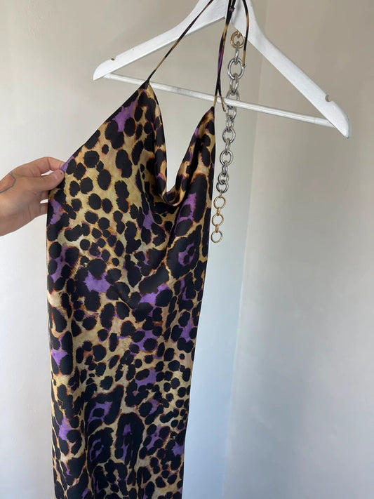 Zara leopard print dress