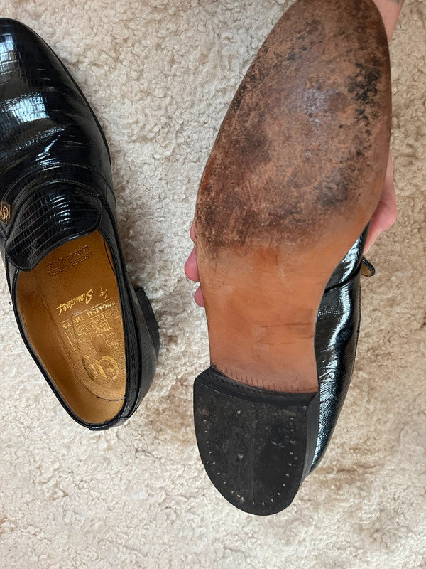 English leather shoes by sanders size 8