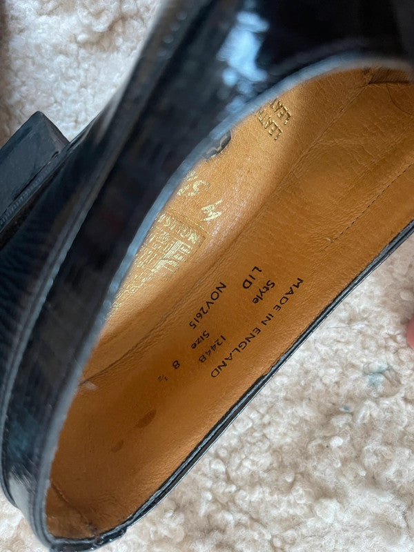 English leather shoes by sanders size 8