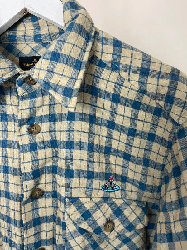 Boxy check shirt