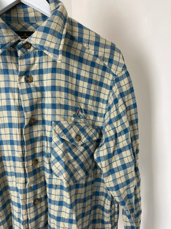 Boxy check shirt