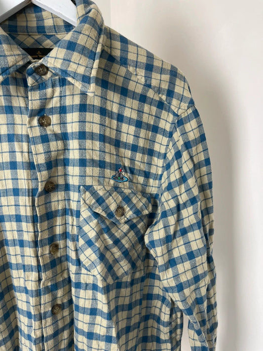 Boxy check shirt