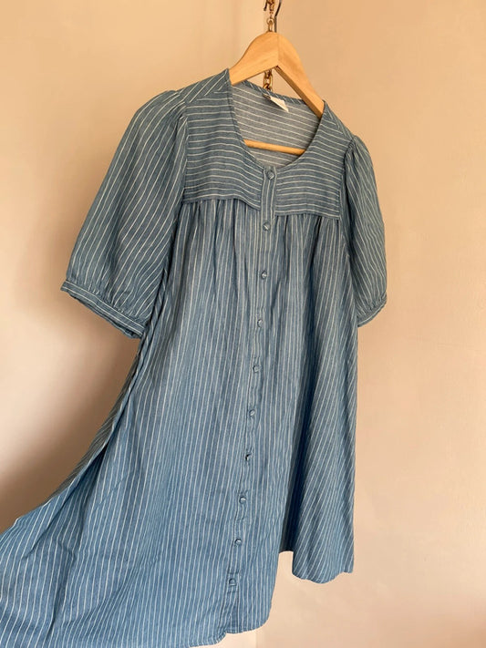 Stripe smock dress